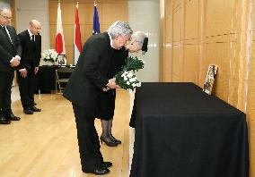 Japan emperor, empress mourn for Grand Duke Jean of Luxembourg