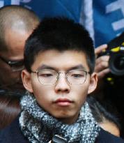Hong Kong democracy activist Joshua Wong