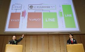 Yahoo Japan and messaging app Line to merge