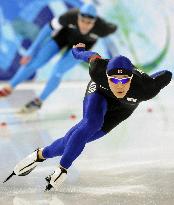S. Korea's Mo wins silver in men's 1,000m speed skating