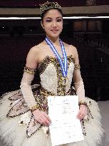 Japanese wins prize at Lausanne ballet competition