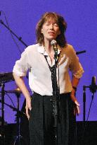 Jane Birkin at Paris charity concert for Japan