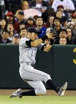 Ichiro plays against Angels