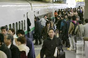 (2)Joetsu Shinkansen services fully resume