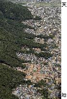 Torrential rains cause widespread mudslides in Hiroshima