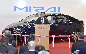 Toyota launches full-fledged production of Mirai fuel-cell vehicle