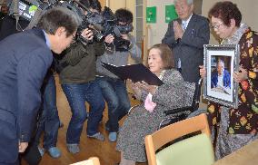 S. Korea honors ex-Nagasaki mayor over support for A-bomb survivors