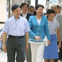 Japanese crown prince, family to spend summer break