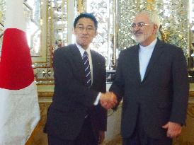 Japan, Iran foreign ministers meet