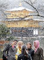 Snowy facelift at Golden Pavilion