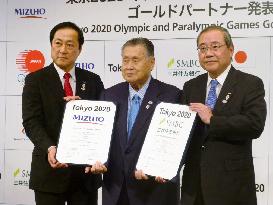 Mizuho, Mitsui Sumitomo joins list of 2020 Tokyo Olympics "gold" sponsors