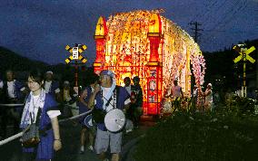 Old festival revived in tsunami-hit area