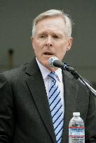 U.S. nuclear aircraft carrier Ronald Reagan deployed at Yokosuka