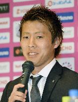 Cerezo Osaka's Kakitani speaks before moving to Swiss club Basel