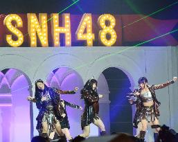 Vote-counting event held in Shanghai for SNH48's "general election"