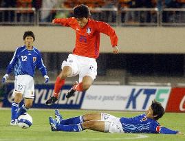 Japan vs. S. Korea Under-21 friendly match