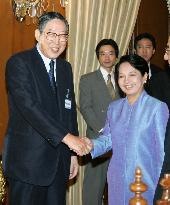 Japanese business leaders meet with Arroyo