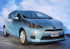 Toyota releases Aqua compact hybrid