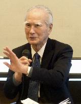 Ex-PM Murayama talks about upcoming Abe statement on postwar Japan