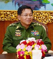Myanmar's military chief vows to accept election outcome