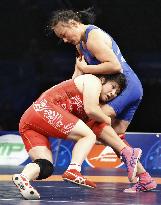 Japan's Dosho wins bronze in women's 69kg at world wrestling championships