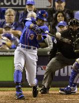 CORRECTED: Mets' Granderson hits go-ahead solo in World Series opener