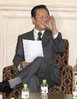Ozawa lets loose in parliament