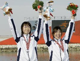 Iwamoto, Wakai win silver in women's double culls