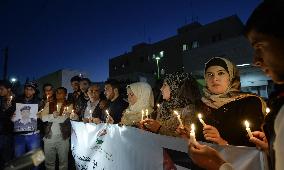 Jordanians hold rally to denounce terrorism, mourn slain Japanese