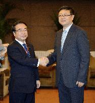 Japan, China environment ministers meet in Shanghai