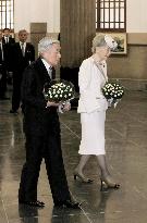 Emperor, empress remember WWII air raid victims in Tokyo