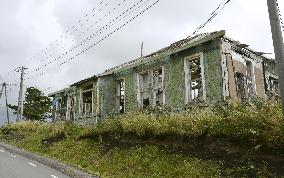 Ex-post office built before WWII on Russian-held island demolished