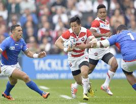 Japan face off against Samoa