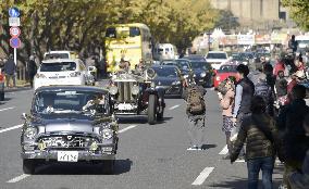 Classic car festival in Tokyo