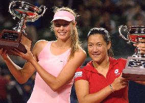 Sharapova-Tamarine pair wins Japan Open doubles