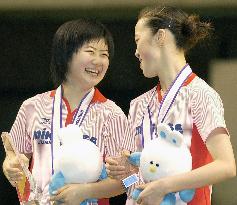 Fukuhara, Konishi win women's doubles title