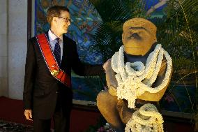 U.S. returns stolen Hanuman monkey god statue to Cambodia