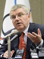 IOC chief hopes Tokyo to build hi-tech Olympic stadium