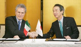 Japan, Italy sign pact to jointly protect cultural heritage