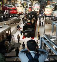 Railway Museum opens, featuring 36 locomotives, driving simulato