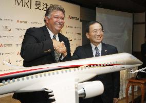 (CORRECTED)MHI gets 1st overseas order for passenger jet from