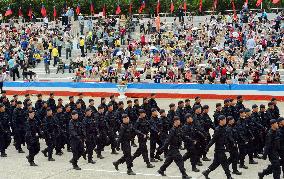 Taiwan holds military parade to mark end of WWII
