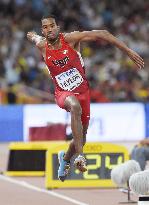 Taylor marks 2nd longest triple jump in history