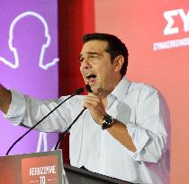 Greek election campaign