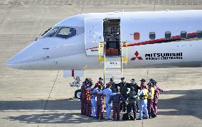 Mitsubishi Regional Jet makes maiden flight