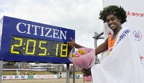 Ethiopia's Kebede defends Fukuoka marathon title