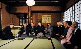 New Year's tea ceremony