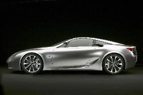 Toyota unveils Lexus supercar's specifications
