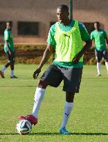 Ivory Coast at practice