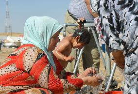 Displaced people in northern Iraq